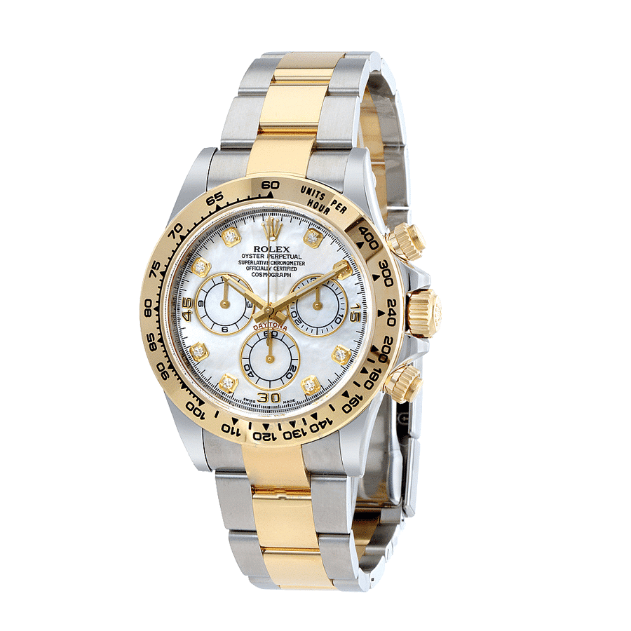 Alternative view of Rolex Daytona 116500LN ??Mother of Pearl?? Premium Clone Replica