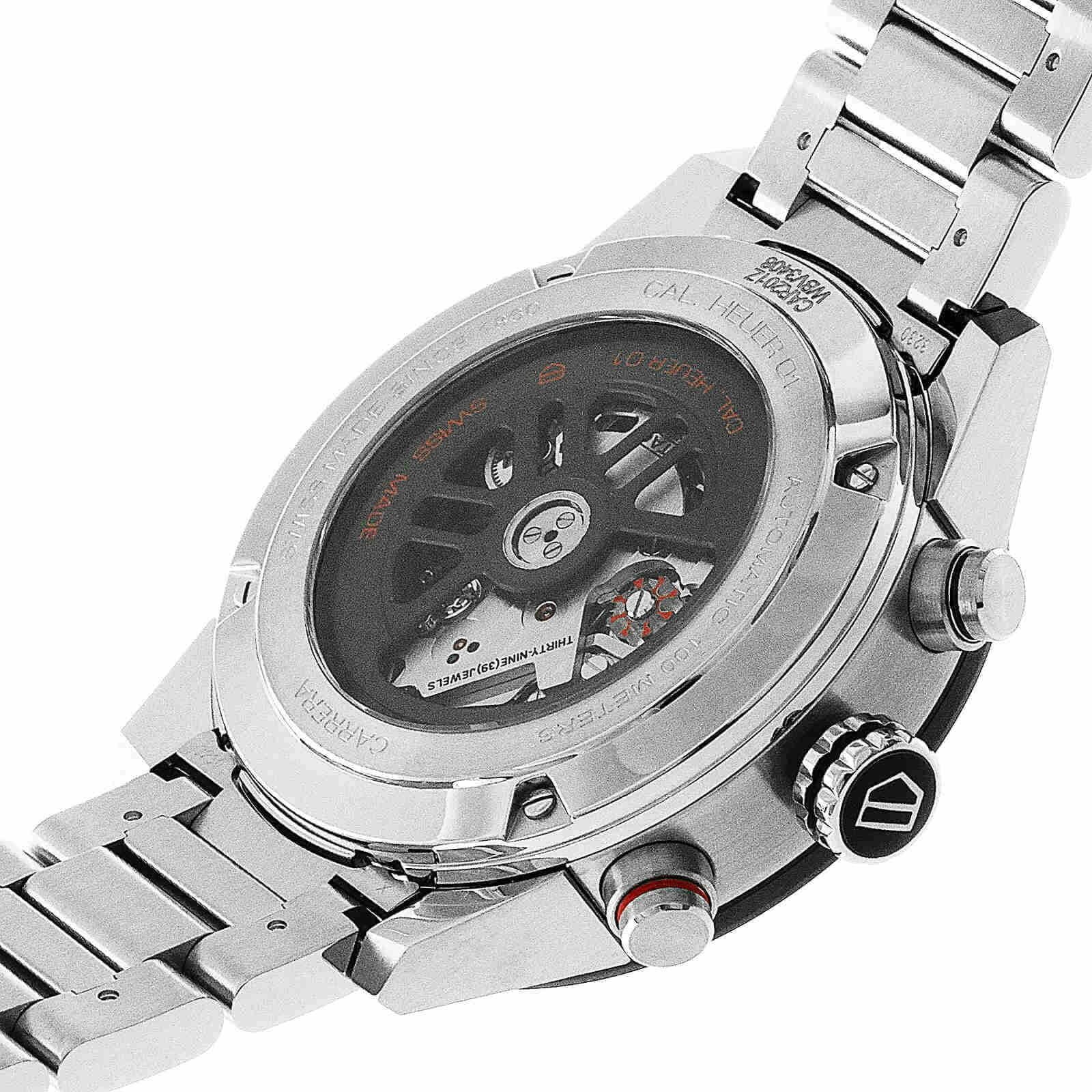 TAG Heuer Carrera 01 CAR2A1W.BA0703 ??Black Steel?? Collector??s Copy 1:1 - 图片 4