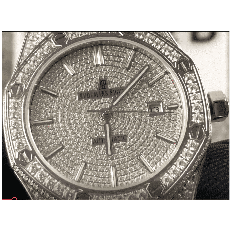 Alternative view of Audemars Piguet Royal Oak 15452BC.ZZ.1258BC.01 Deluxe Copy Quality