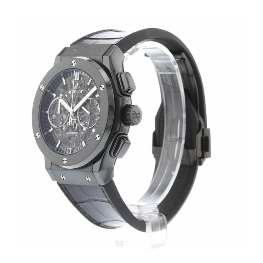Alternative view of Hublot Big Bang Unico ??Black Magic?? Skeleton 525.CM.0170.RX First-Class Replica