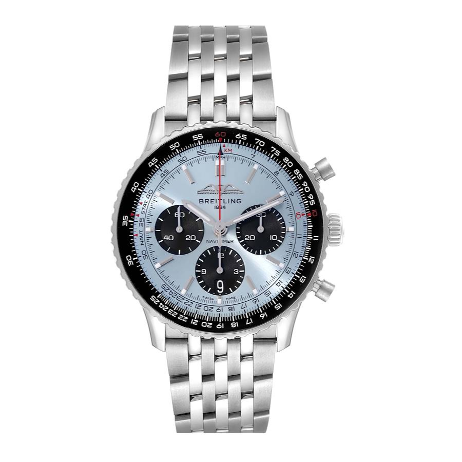 Breitling Navitimer B01 AB0139241C2A1 ??Ice Blue?? Ultra Realistic Copy