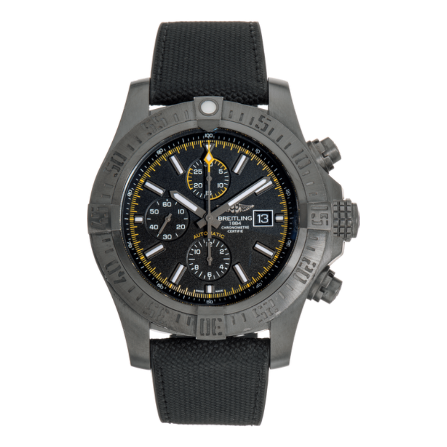 Breitling Super Avenger II M133711A/BF30 ??Black Steel?? Luxury Clone Quality