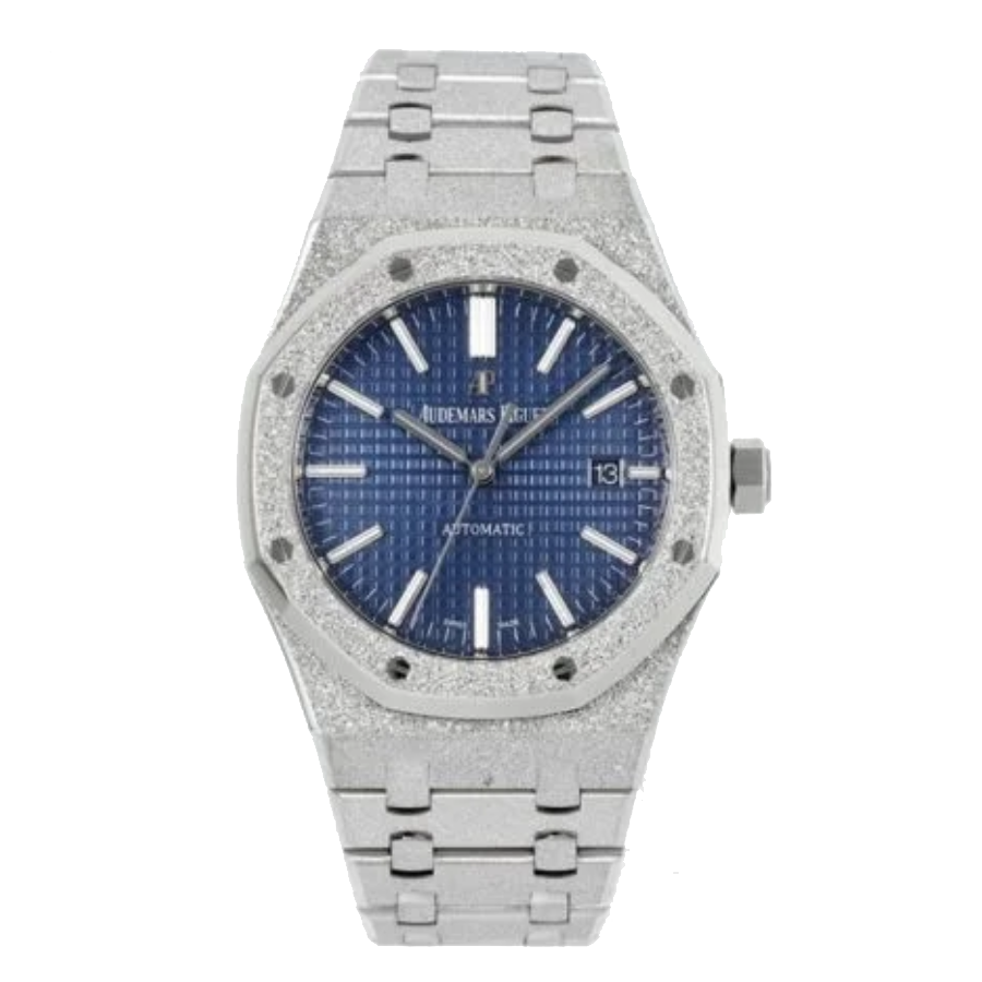 Audemars Piguet Royal Oak 67653BC.GG.1263BC.02 ??Frosted?? Blue Dial Collector??s Clone 1:1