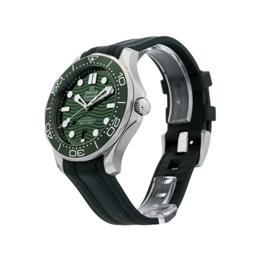Alternative view of Omega Seamaster Diver 210.30.42.20.10.001 ??Green?? Handcrafted Replica Edition