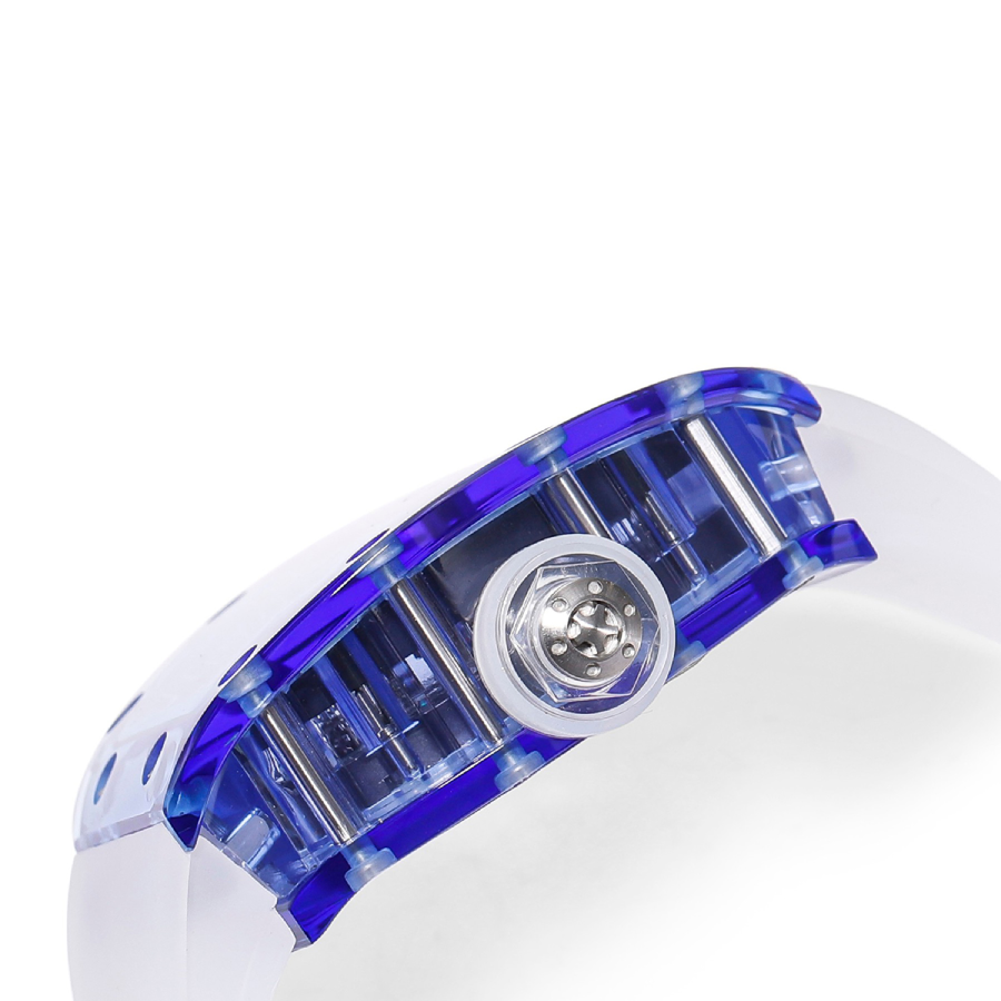 Alternative view of Richard Mille RM 35-02 ??Blue and White Quartz TPT?? Collector??s Copy 1:1
