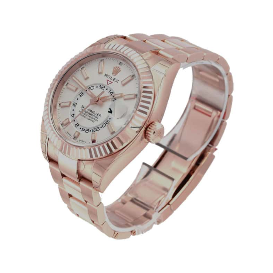 Rolex Sky-Dweller 326935 ??Everose Gold?? Swiss Super Clone - 图片 3