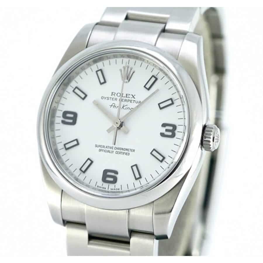 Rolex Air-King Stainless Steel White Dial 114200 Elite Clone Edition - 图片 4