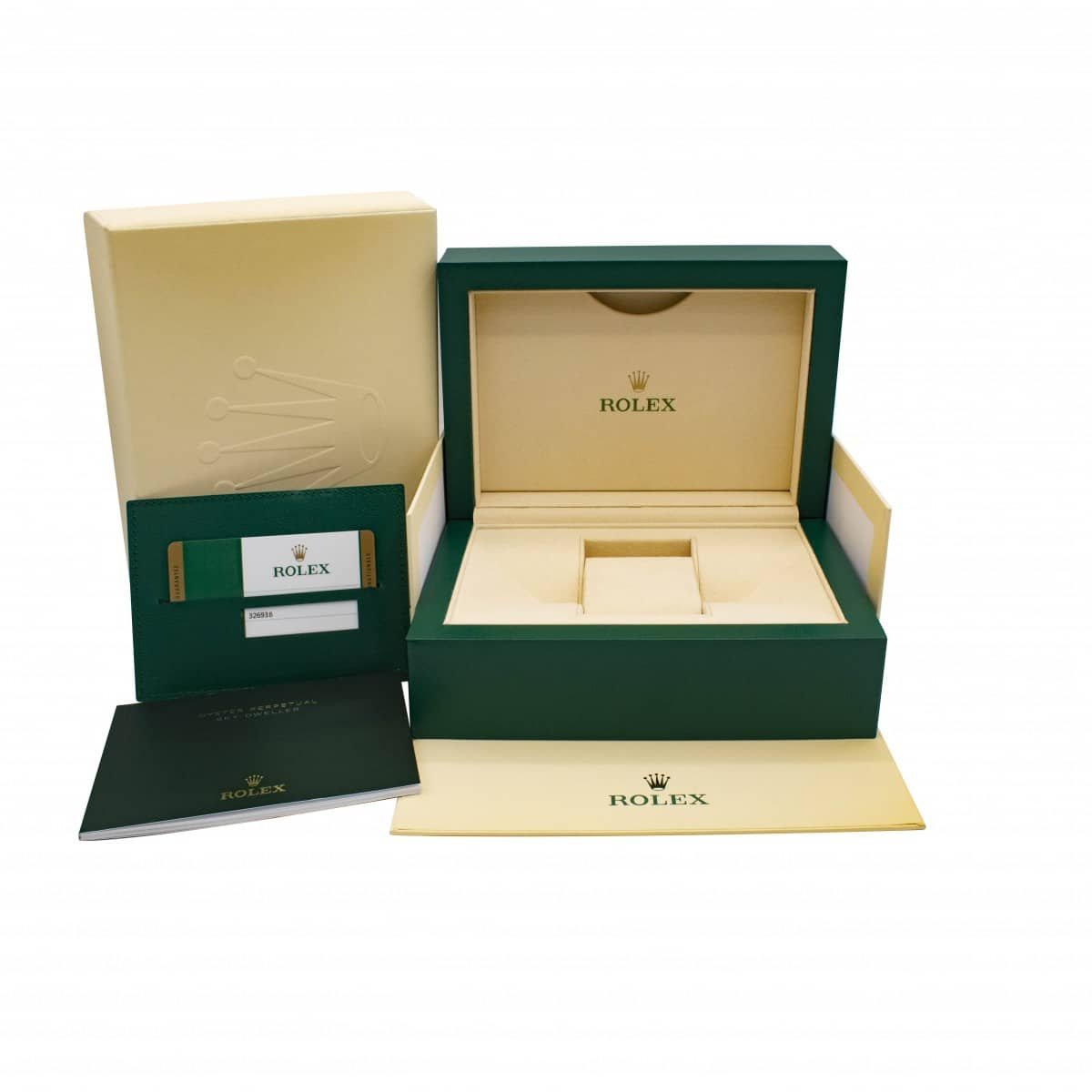 Alternative view of Rolex Watch Box & Papers Reproduction Set Exclusive Clone 1:1