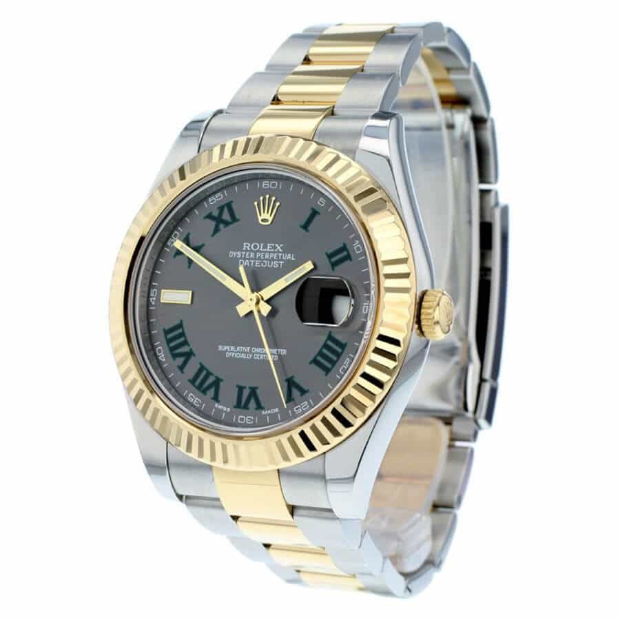 Rolex Datejust Grey Roman Dial 116333-0001 Mirror Clone Quality - 图片 2