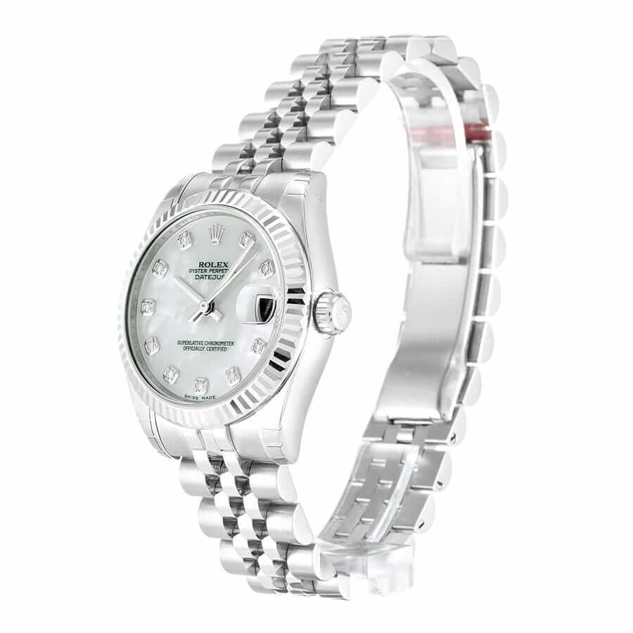 Alternative view of Rolex Datejust 178274 ??Diamond?? Authentic Clone 1:1