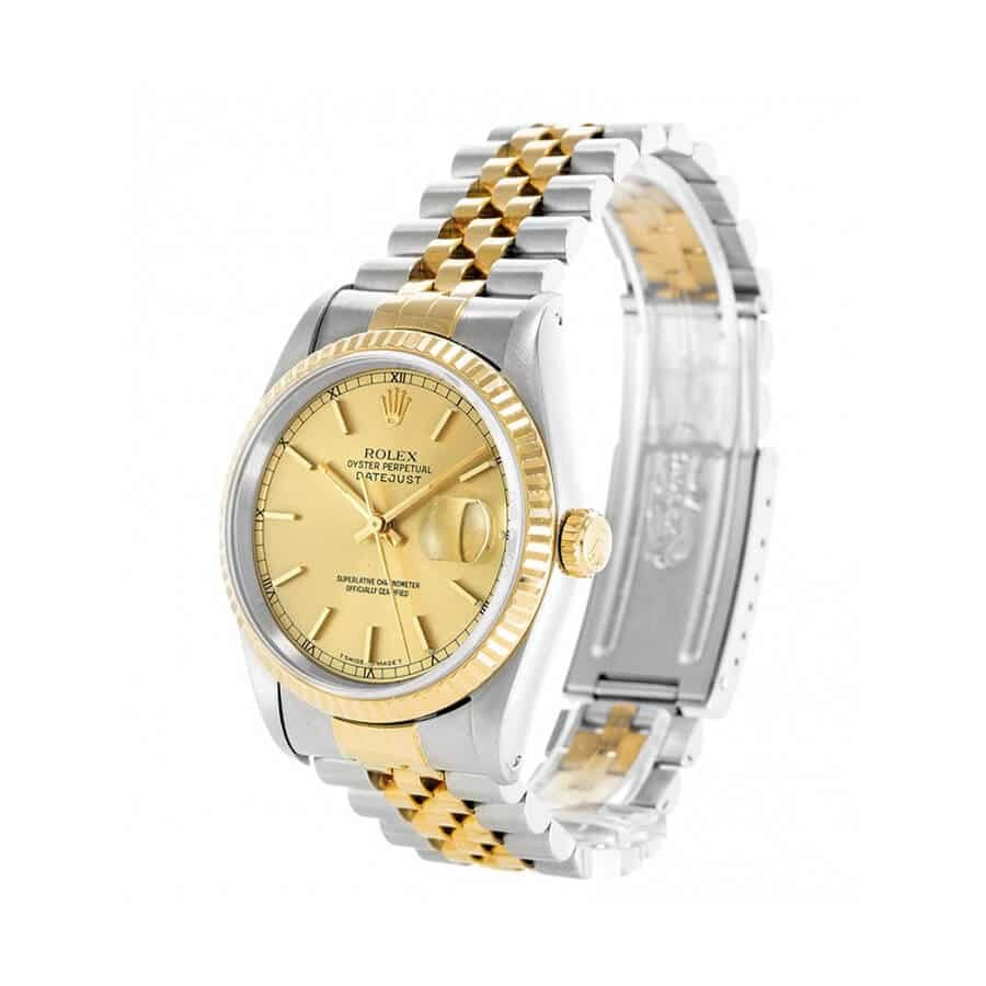 Alternative view of Rolex Datejust Champagne Dial 116233 Perfect Clone Edition