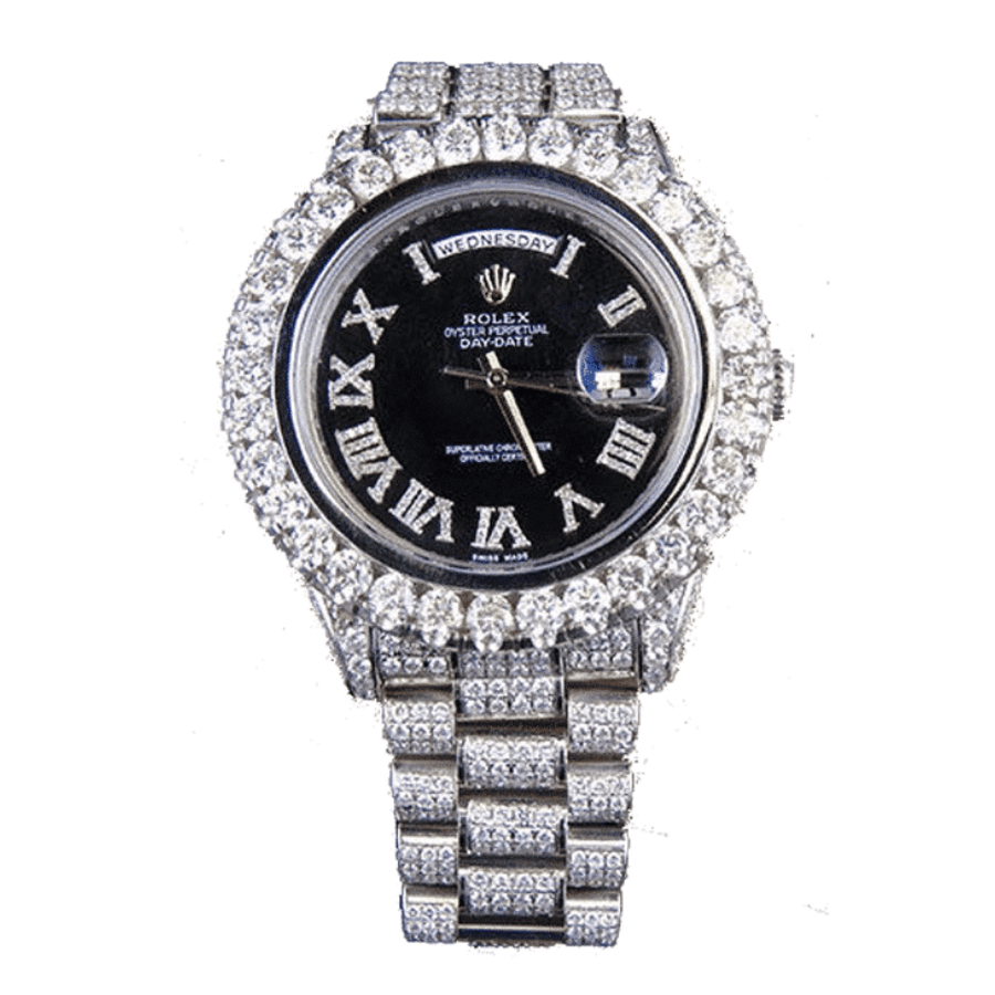 Alternative view of Rolex Day-Date 218239 ??Iced Out?? Ultra Fine Super Clone