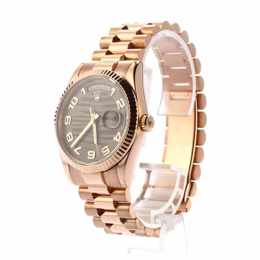 Alternative view of Rolex Day-Date 218235-0035 ??Wave?? Perfect Clone Quality