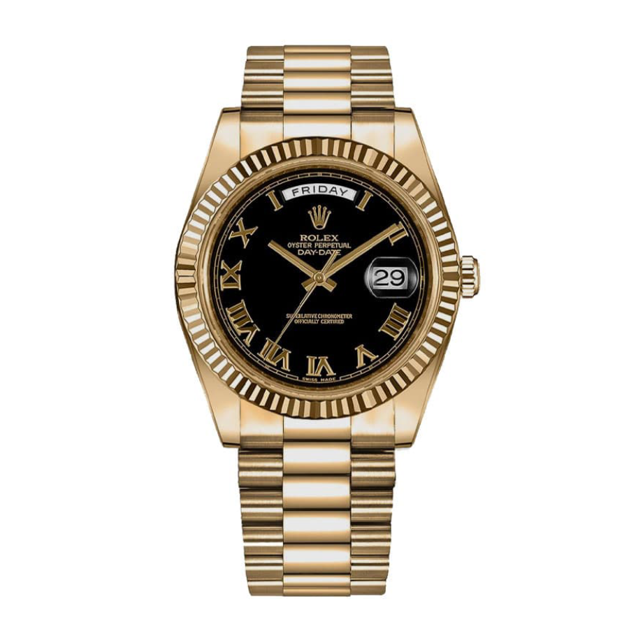 Rolex Day-Date 228235 ??Black Everose Gold?? Ultimate Clone Quality