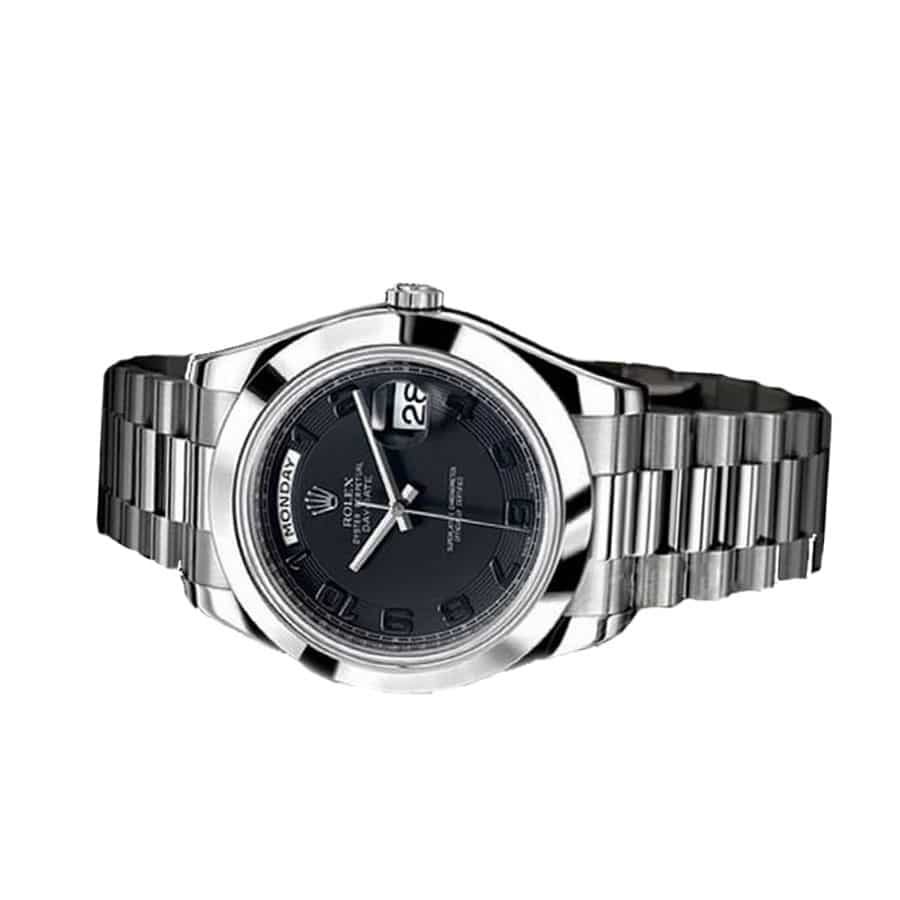 Rolex Day-Date 218206 ??Black Dial?? Supreme Replica Edition - 图片 3