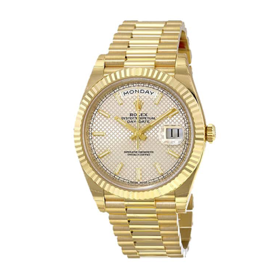 Rolex Day-Date 228238-0004 ??Diagonal Silver?? Premium Duplicate - 图片 2