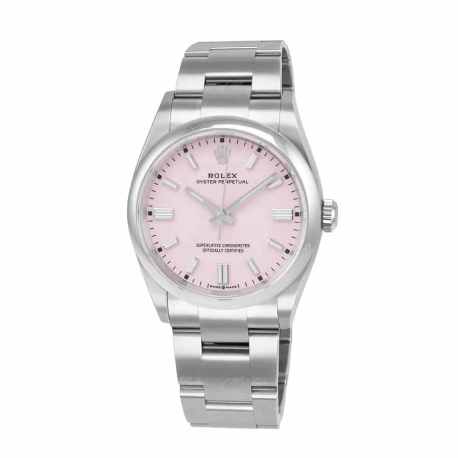 Alternative view of Rolex Oyster Perpetual 124300 ??Candy Pink?? Collector??s Clone 1:1