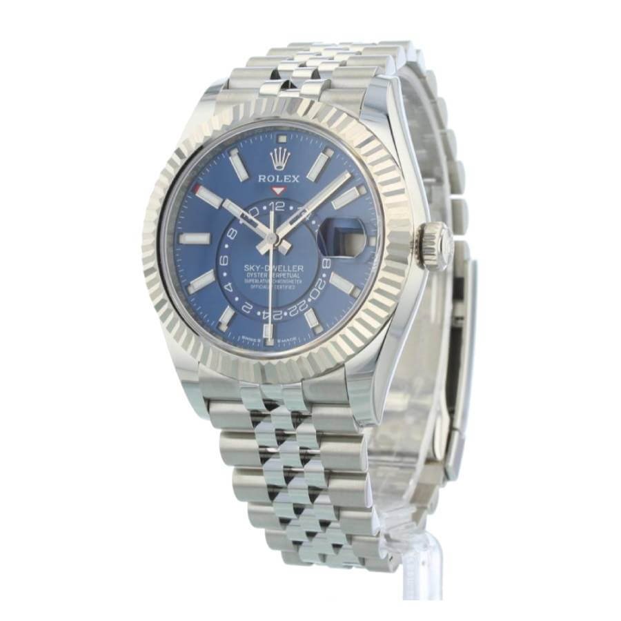 Alternative view of Rolex Sky-Dweller 336934 ??Steel & Blue?? Ultra Detailed Clone