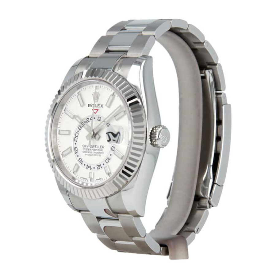 Alternative view of Rolex Sky-Dweller 326934 ??White Dial?? 1:1 Master Replica