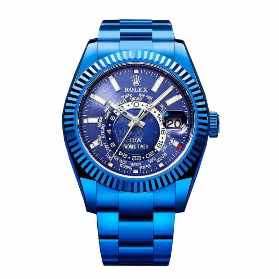 Rolex Sky-Dweller 326934 ??Blue Dial DLC?? Superior Copy 1:1