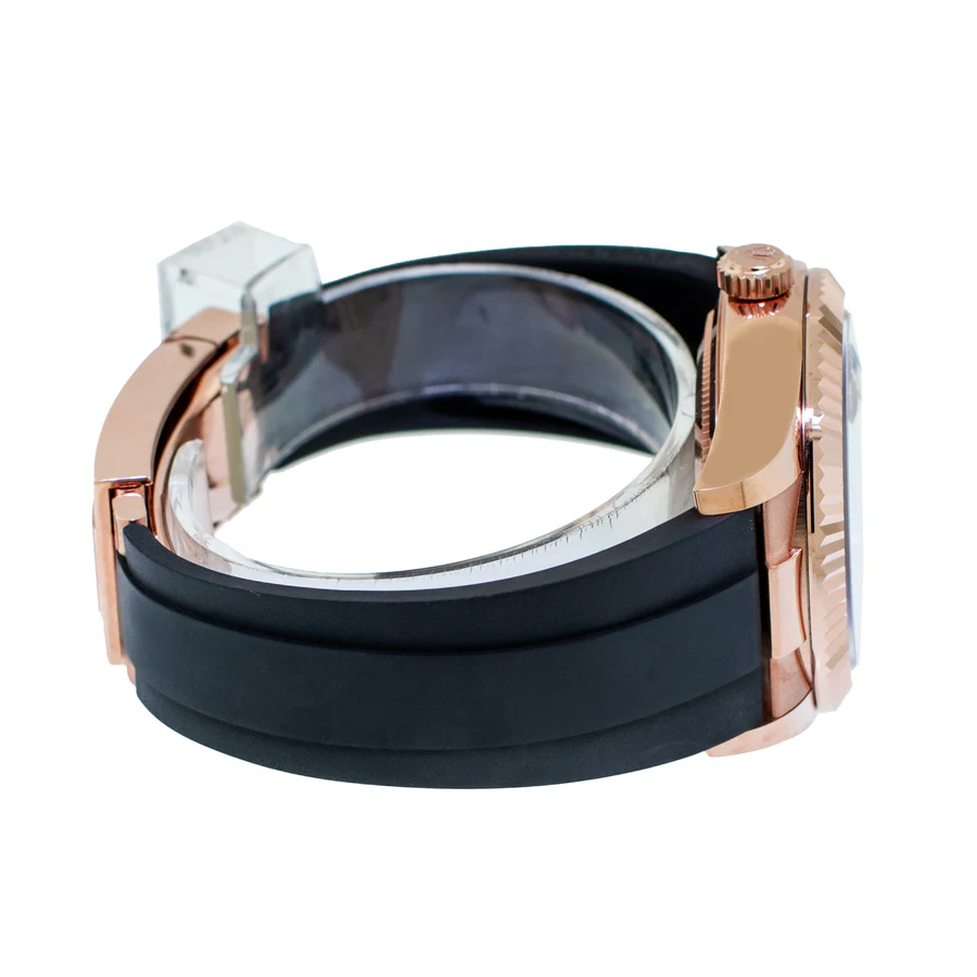 Rolex Sky-Dweller 326935 ??Everose Rhodium Oysterflex?? First-Class Clone - 图片 4