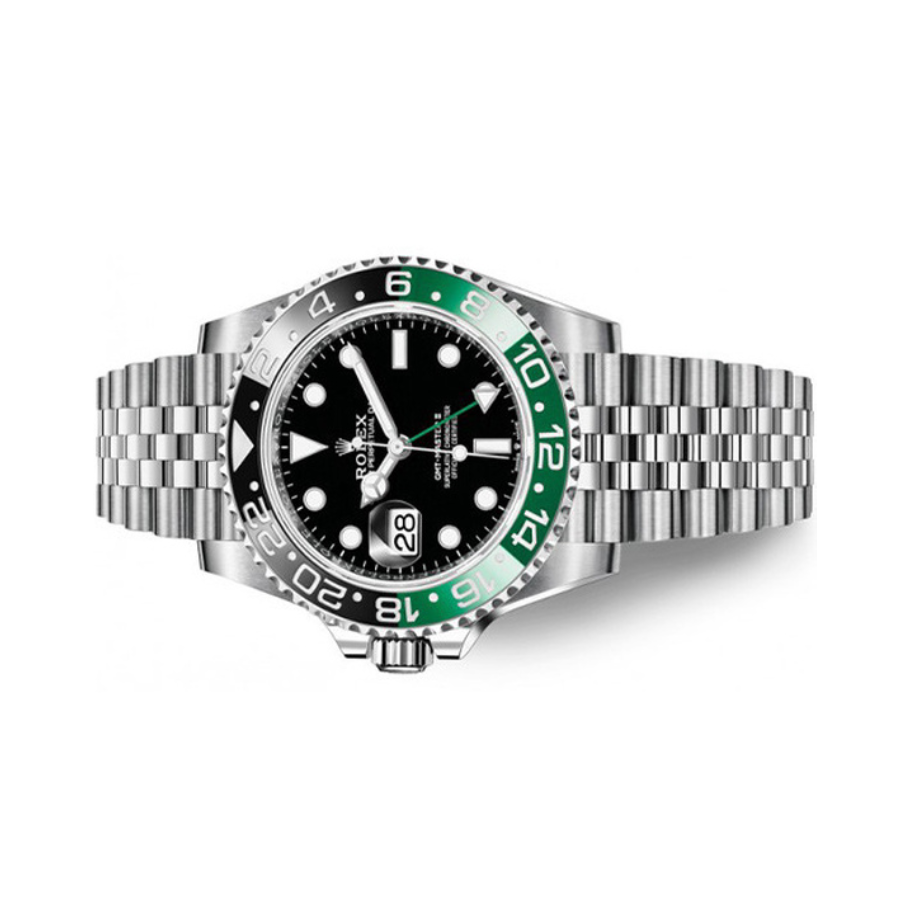 Alternative view of Rolex Submariner Date 126610LV Green Bezel Premium Clone 1:1