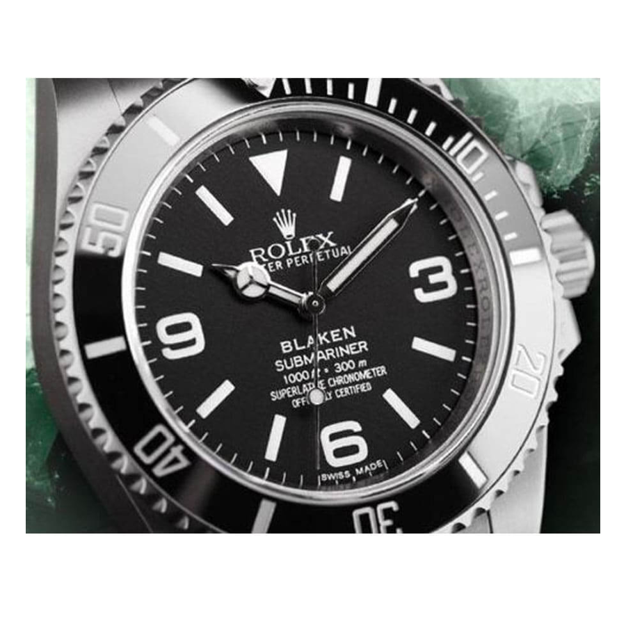 Rolex Submariner 6190 Blaken ??Black Dial?? Mirror Clone Quality - 图片 3