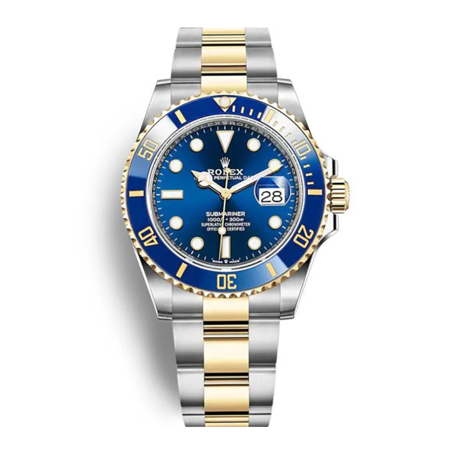 Rolex Submariner Date 126613LB ??Two-Tone Blue Dial?? Deluxe Clone 1:1