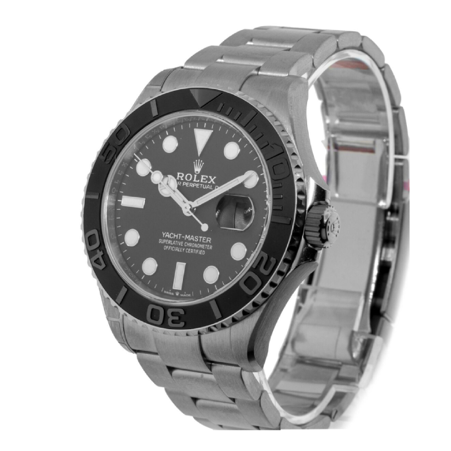 Alternative view of Rolex Yacht-Master 226659 ??White Gold Black Dial?? Exclusive Clone 1:1