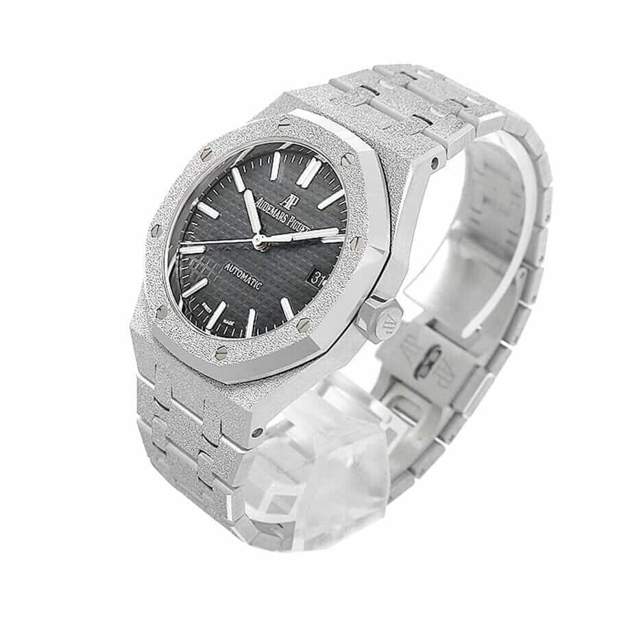 Alternative view of Audemars Piguet Royal Oak 67653BC.GG.1263BC.02 ??Frosted?? Super Clone Elite Clone Edition