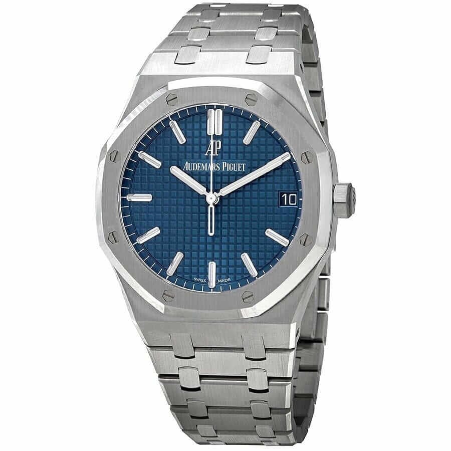 Alternative view of Audemars Piguet Royal Oak 15500ST ??Blue Dial?? Perfect Duplicate Edition