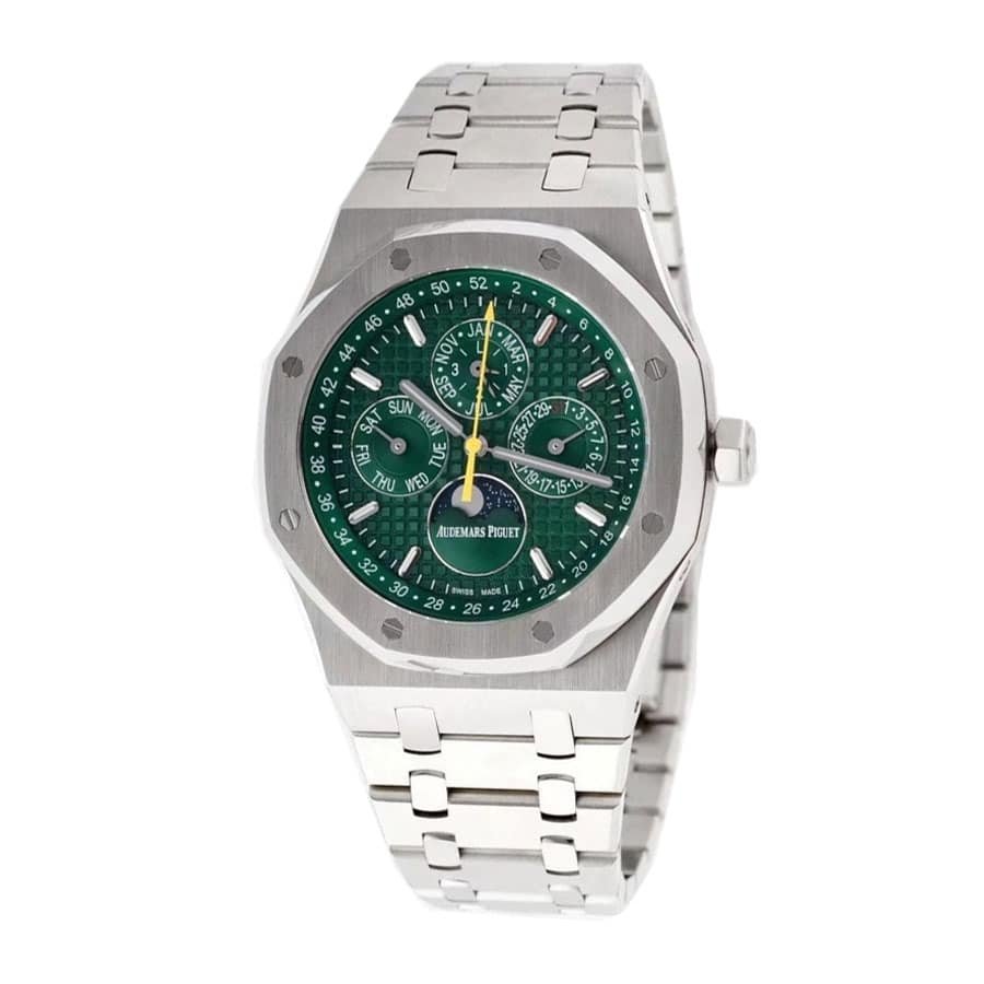 Audemars Piguet Royal Oak Perpetual Calendar 26574ST ??Blue Dial?? Top Grade Replica - Image 2