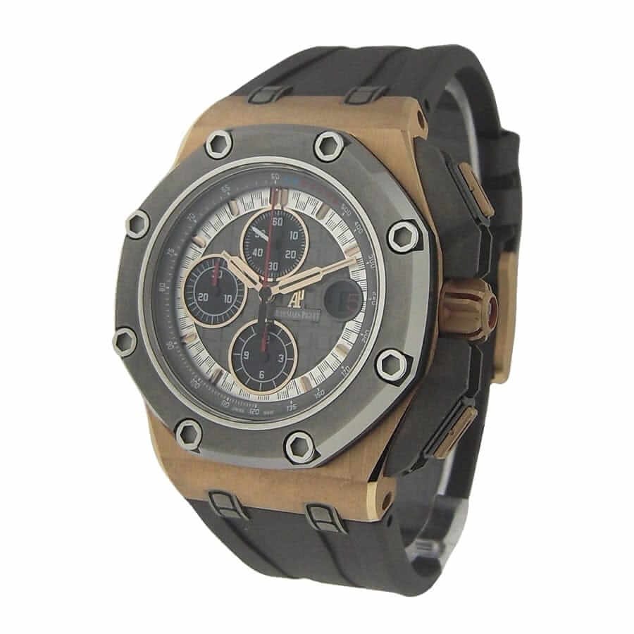 Alternative view of Audemars Piguet Royal Oak Offshore 26568OM.OO.A004CA.01 ??Michael Schumacher?? Precision Replica Edition