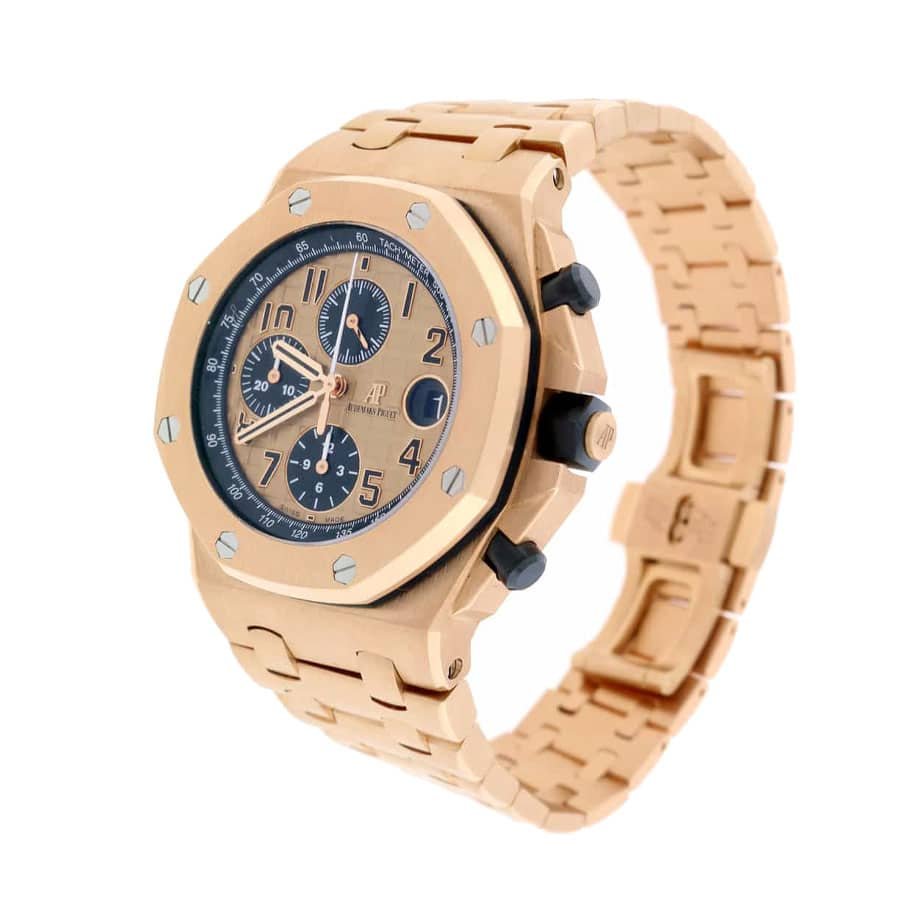 Alternative view of Audemars Piguet Royal Oak 15500OR ??Rose Gold?? Precision Clone