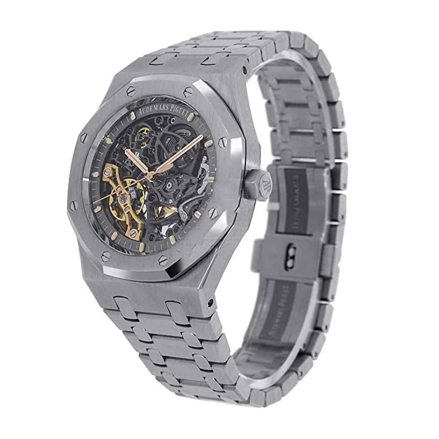 Alternative view of AP Royal Oak ??Skeleton?? Openworked 15407ST.OO.1220ST.01 Perfect Duplicate Edition