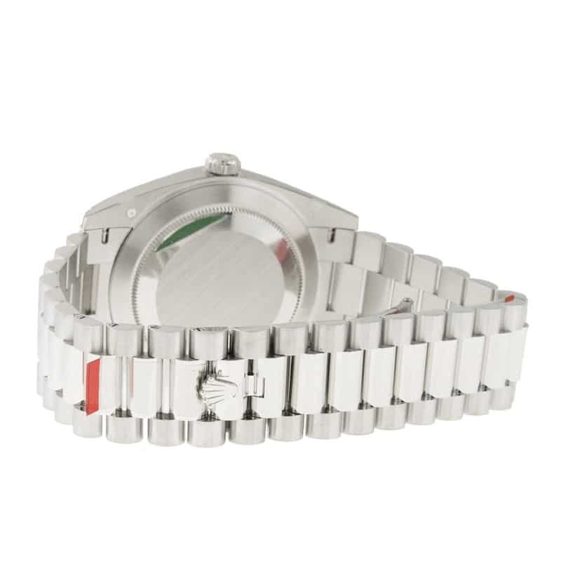 Rolex Day-Date 228206 ??Black Diagonal Dial?? Premium Copy 1:1 - 图片 4