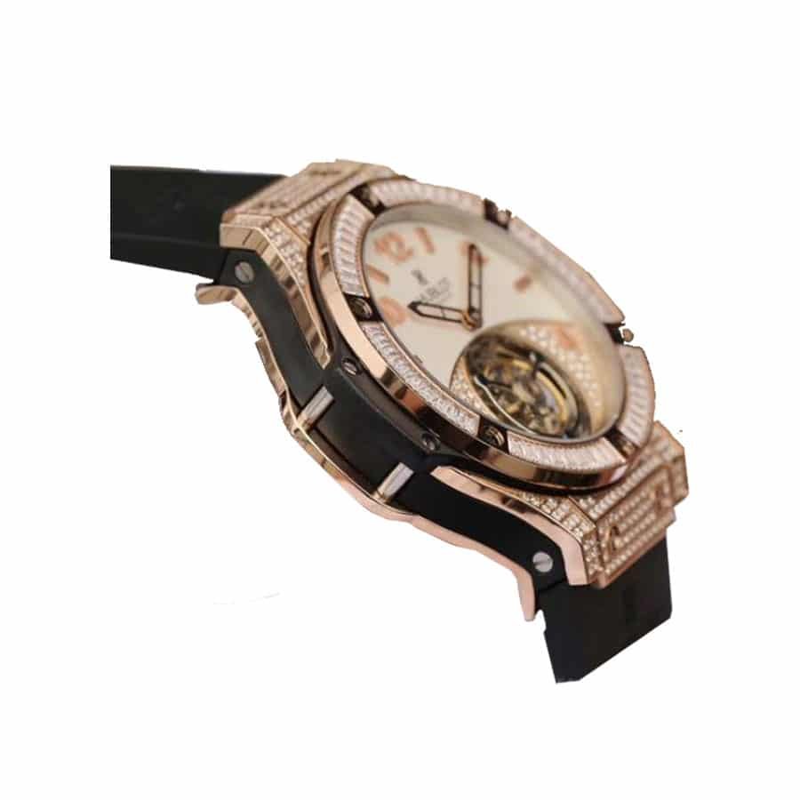 Hublot Big Bang Unico 345.SE.2010.LR.1704 ??Gold & Diamond?? Super Clone Detailed Replica - 图片 3