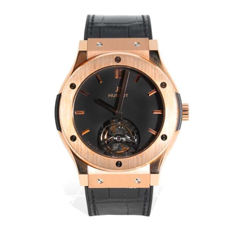 Hublot Big Bang Unico Tourbillon 505.OX.1180.LR ??All Black?? Deluxe Replica Edition