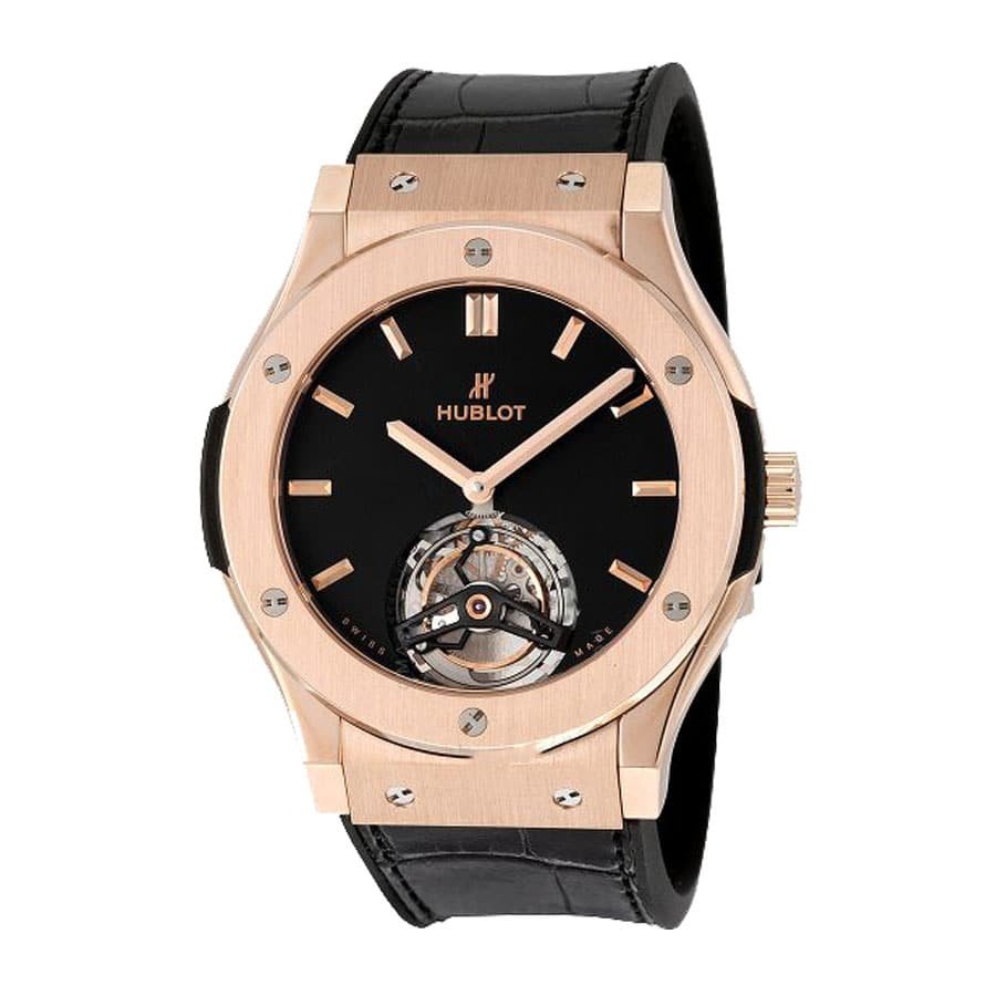 Alternative view of Hublot Big Bang Unico Tourbillon 505.OX.1180.LR ??All Black?? Deluxe Replica Edition