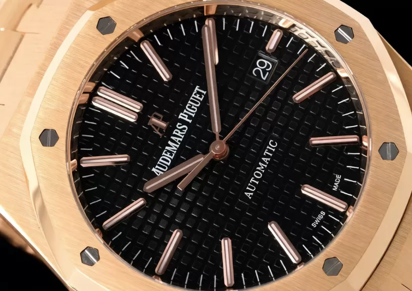 Royal Oak 15400 RG/RG Black/Stk APSF SA3120 Super Clone - Image 4