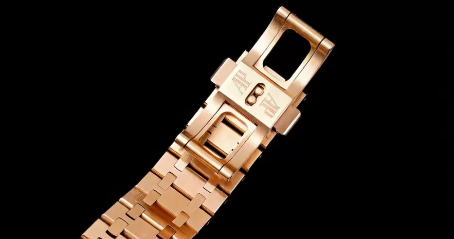 Royal Oak 15400 RG/RG Black/Stk APSF SA3120 Super Clone - Image 17