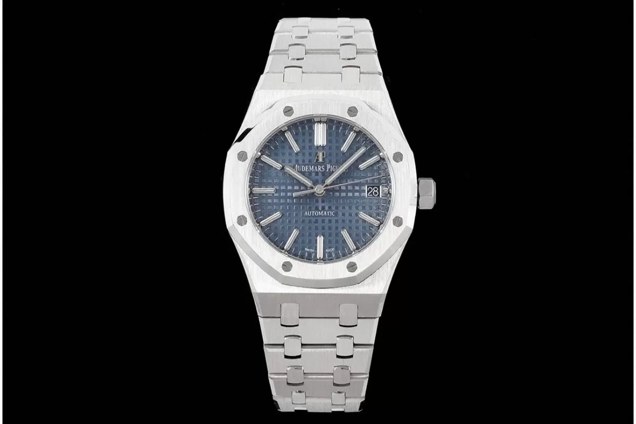 Alternative view of Royal Oak 15450 SS/SS Blue/Stk APSF SA3120 Super Clone
