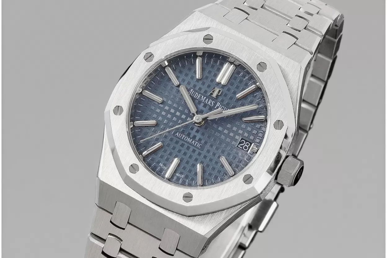 Royal Oak 15450 SS/SS Blue/Stk APSF SA3120 Super Clone