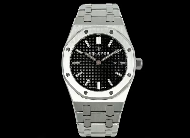 Alternative view of Royal Oak Ladies 67650 33mm SS/SS Black ZF Swiss Qtz