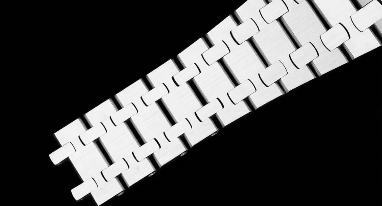 Royal Oak 15450 SS/SS Grey/Stk ZF SA3120 Super Clone - Image 13