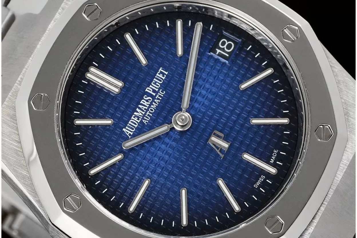Royal Oak 15202 39mm TI/TI Gradient Blue Dial ZF V2 A2121 - 图片 3