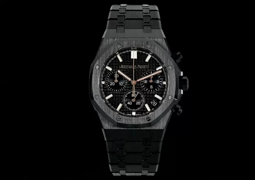Royal Oak Chrono 26240CE 41mm Ceramic/Cer Black Dial APS V2 SH4401 Super Clone - Image 5