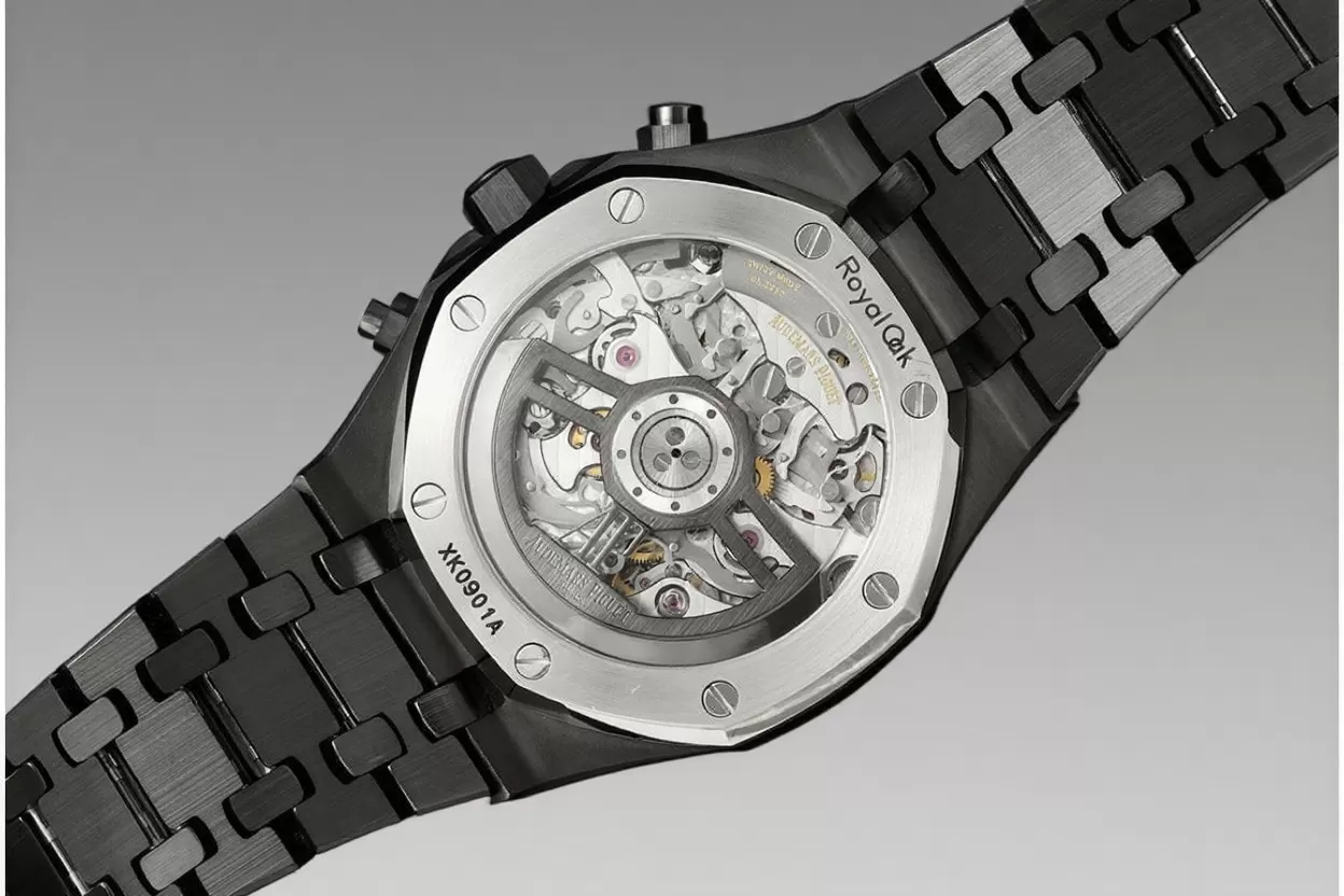 Royal Oak Chrono 26240CE 41mm Ceramic/Cer Black Dial APS V2 SH4401 Super Clone - Image 10