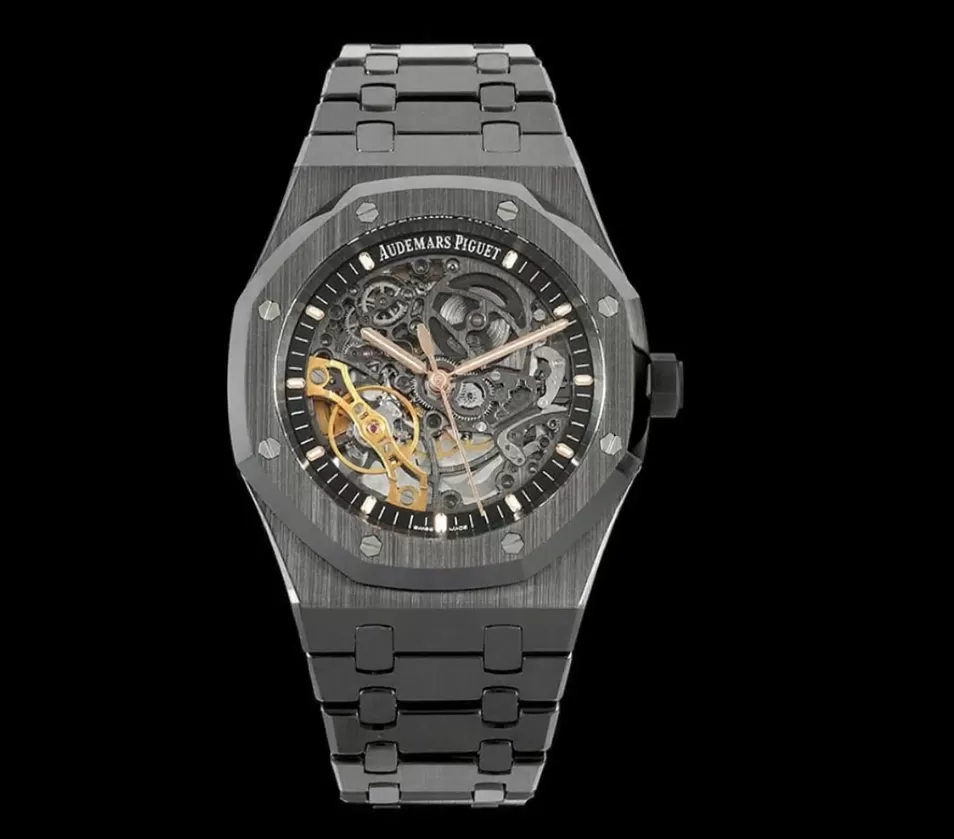 Royal Oak 15416CE 41mm Cer/Cer Skeleton Dial THBF SH3132 V2 Super Clone