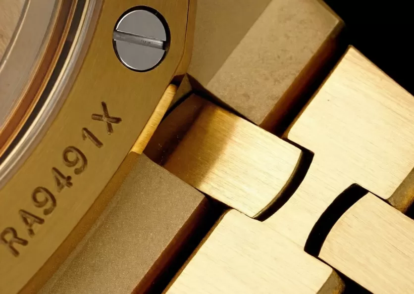 Royal Oak Chrono 26240BA Frosted 41mm YG/YG Gold/Blk APS SH4401 Super Clone - Image 10